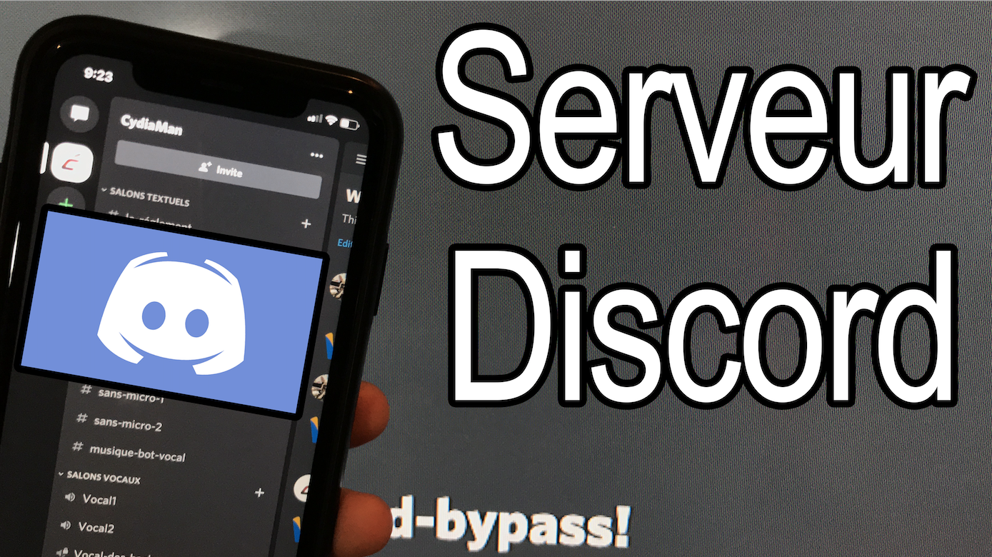 Un serveur Discord pour vos questions (iCloud Bypass, Jailbreak, actualités)