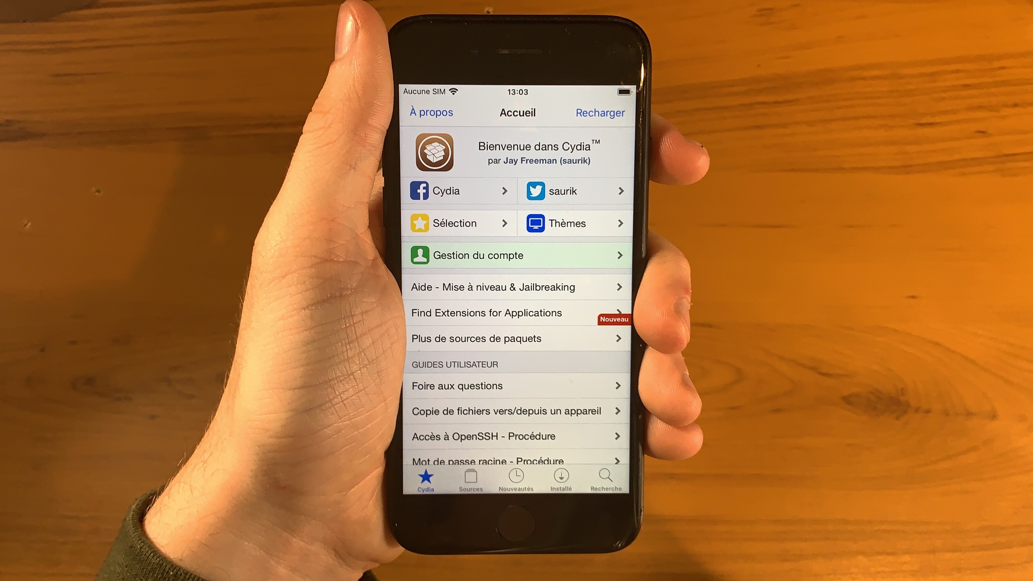 Comment Jailbreak iOS 14 - 14.8.1 avec Cydia sur MAC iPhone 5S - X