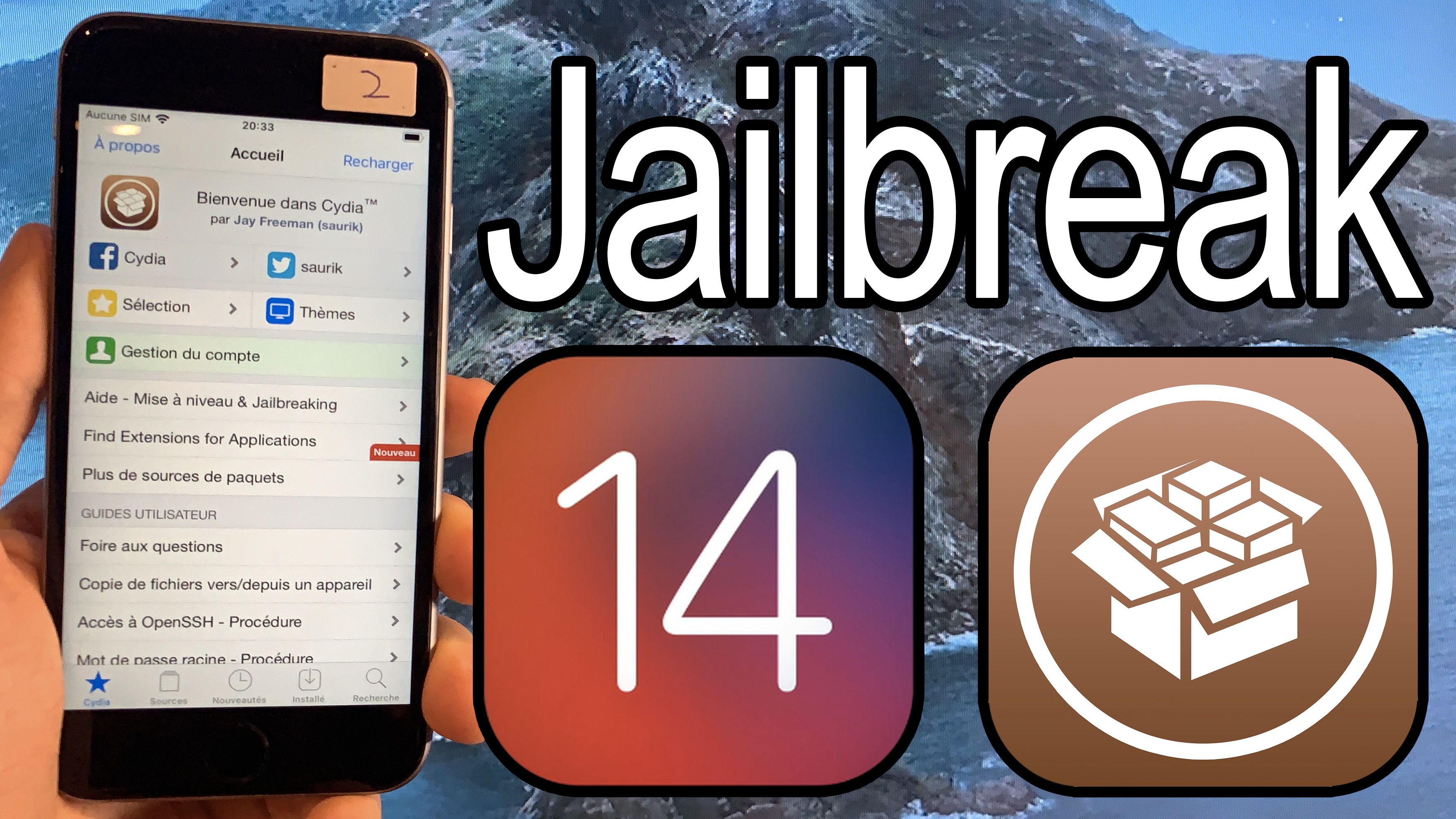 Comment Jailbreak iOS 14.0 - 14.0.1 sur MAC avec CheckRa1n (SE/6S)