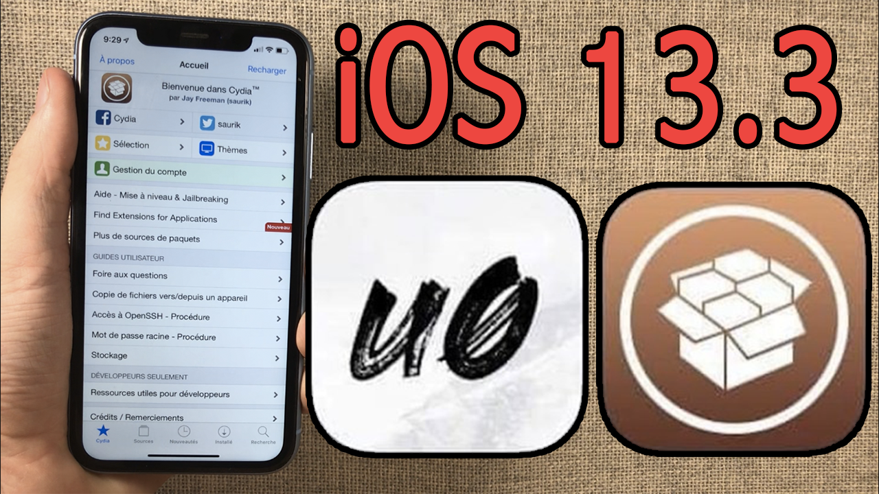 Comment Jailbreak iOS 13 - 13.3 (A9 - A13) avec Unc0ver