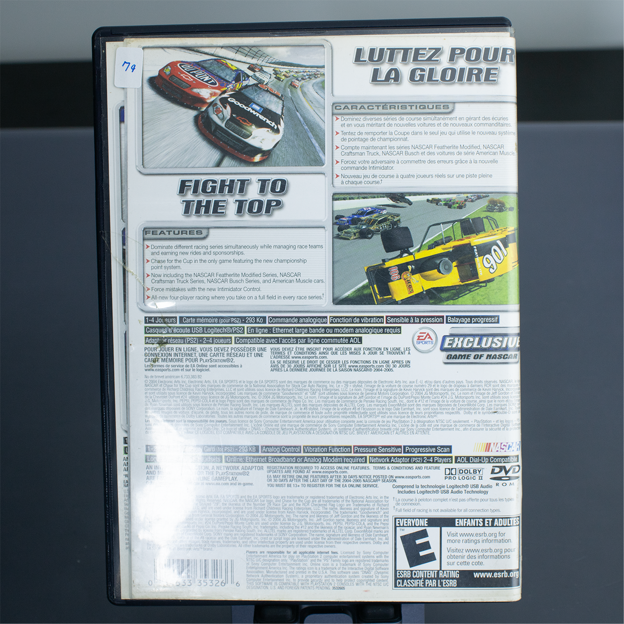 NASCAR Chase for the cup 2005 - PS2 Game