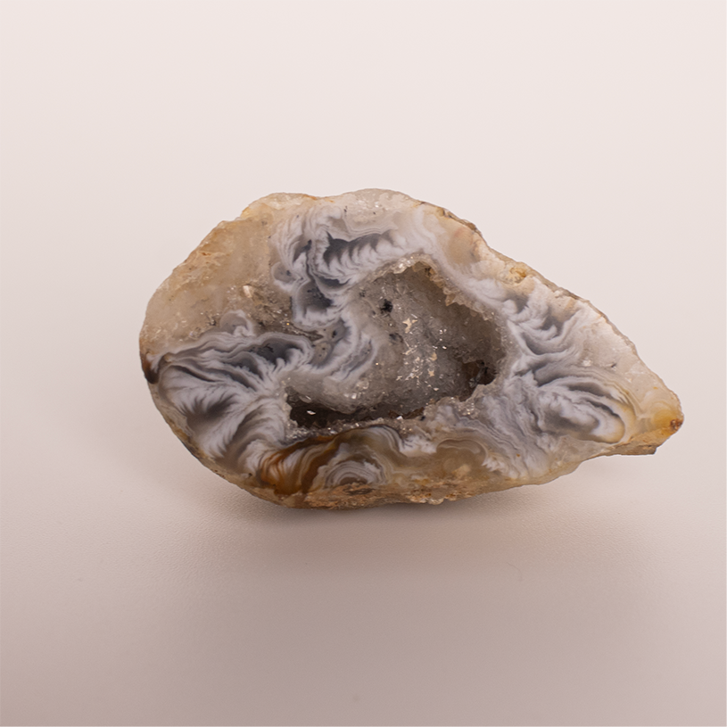 Agate Geode - 4,0 x 2,2 x 2,2 cm