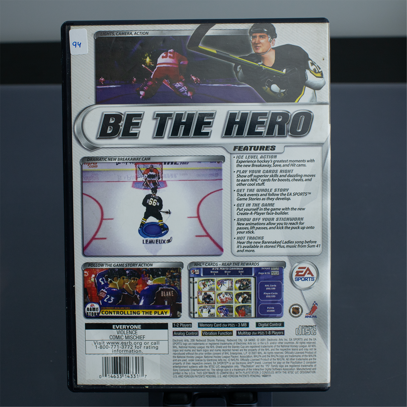 NHL2002 - PS2 Game