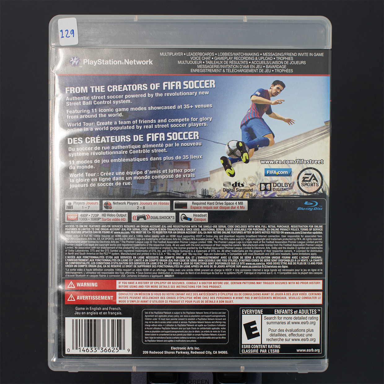 Fifa Street - PS3 Game