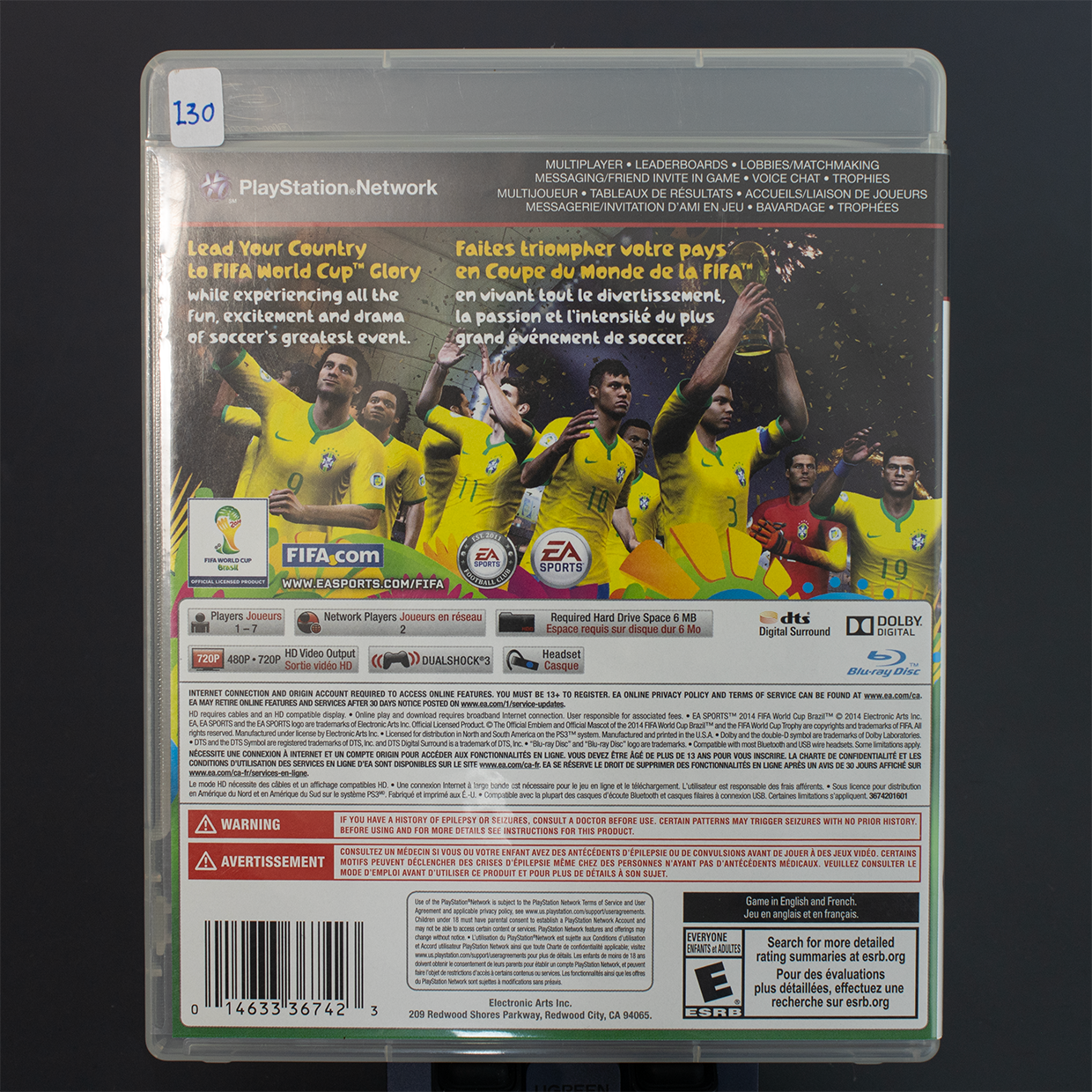 2014 Fifa World Cup Brazil - PS3 Game