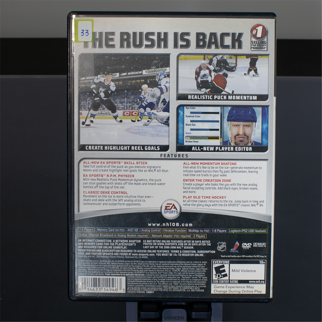 NHL06 - PS2 Game