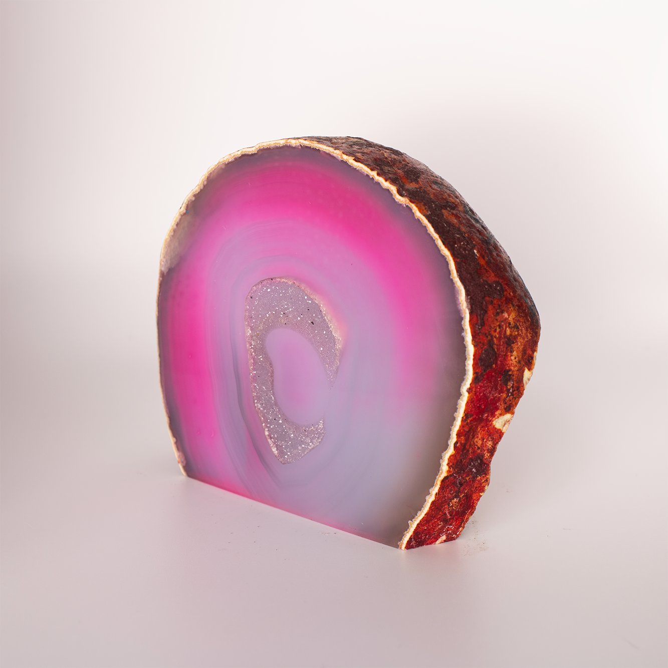 Agate - Polished & Dyed Pink (18)